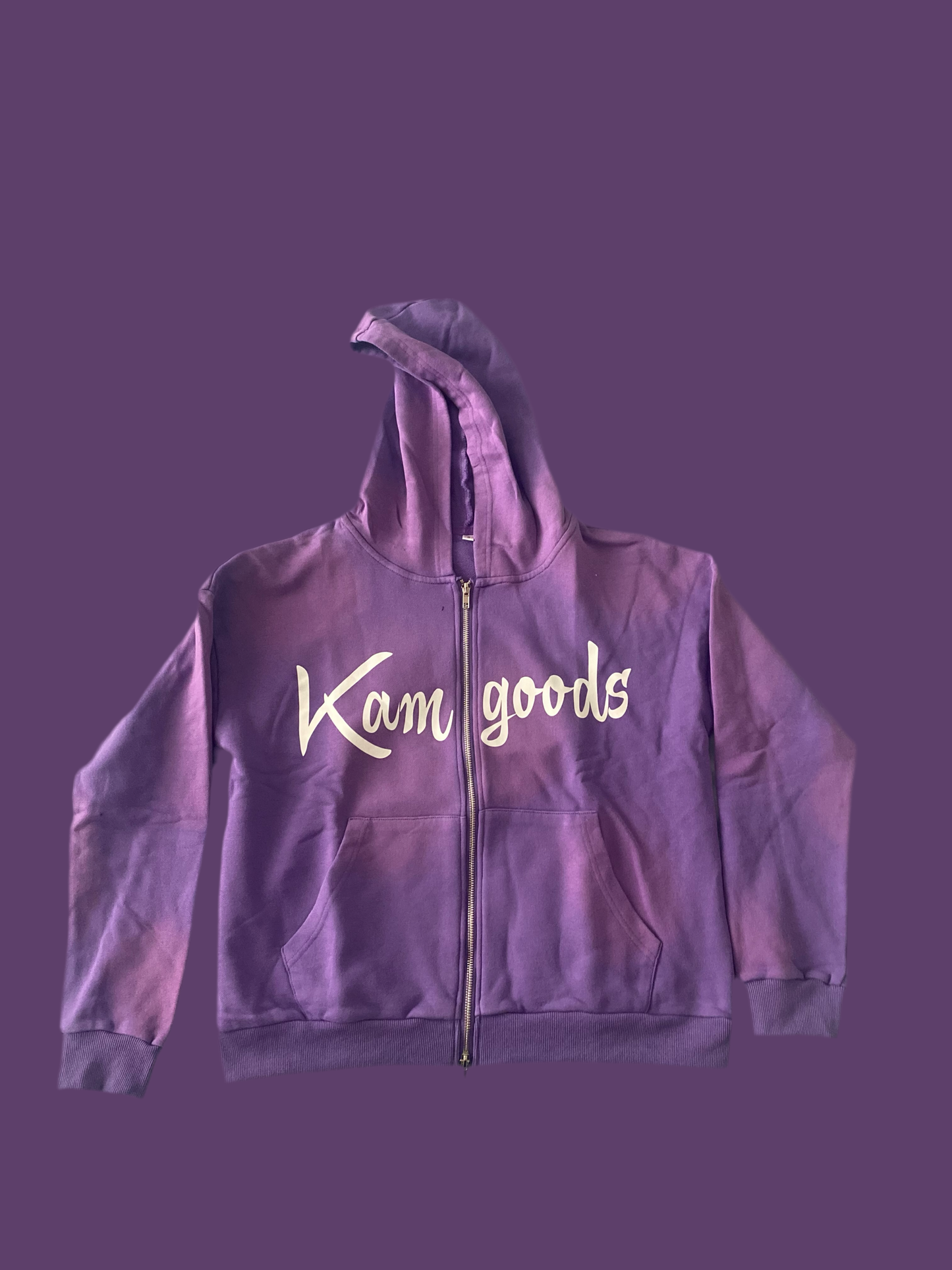 Kamgoods - “ doubts kill dreams “ zip up hoodie