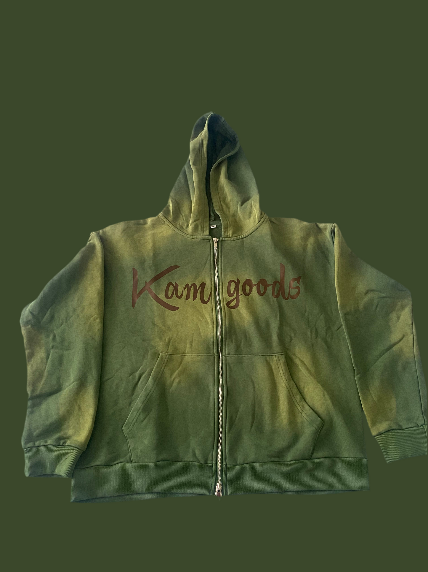 Kamgoods - “ doubts kill dreams “ zip up hoodie